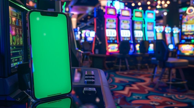 Tampilan antarmuka permainan Bigger Bass Bonanza di aretabet dengan grid 5x3